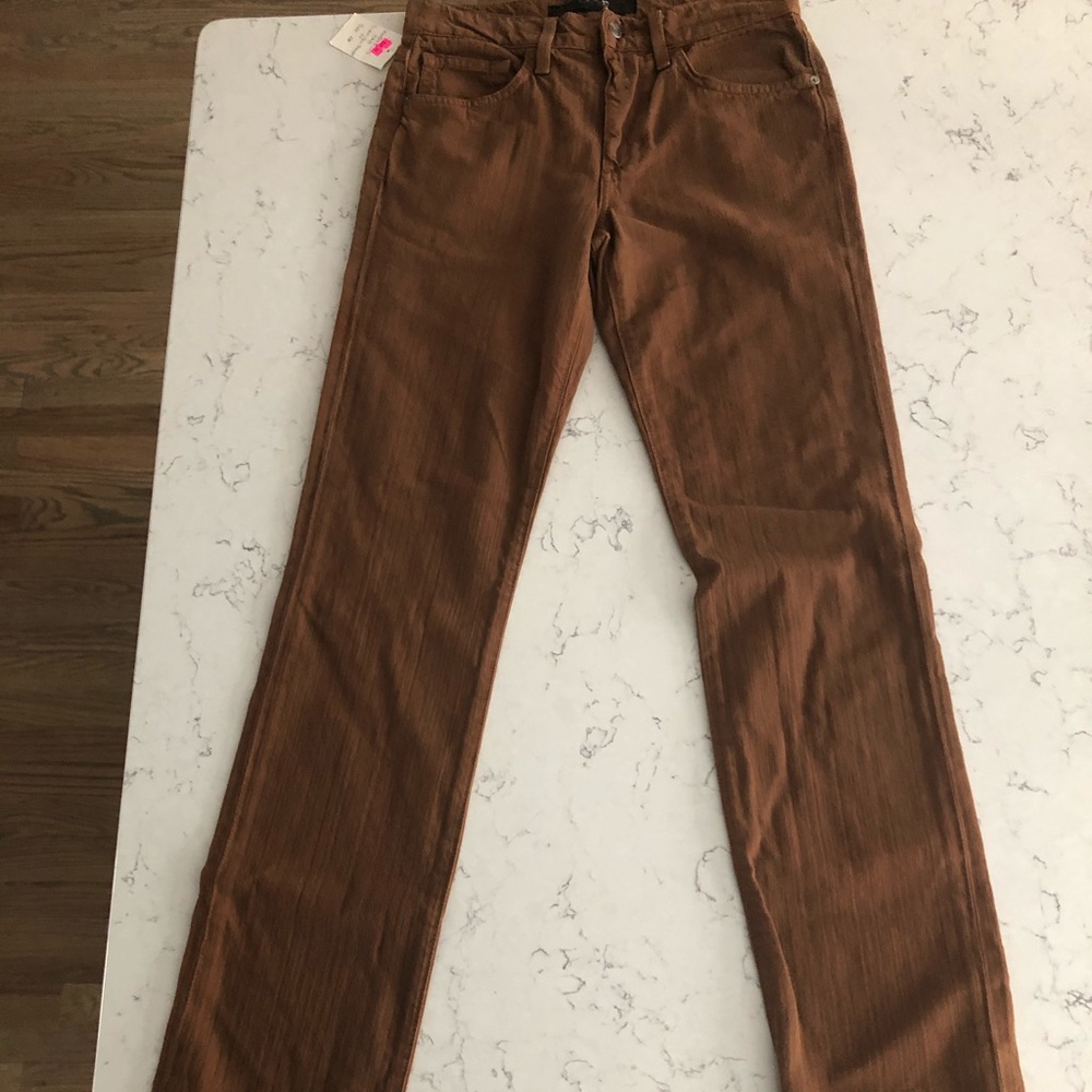 Golden brown Joe’s Jeans Brixton fit